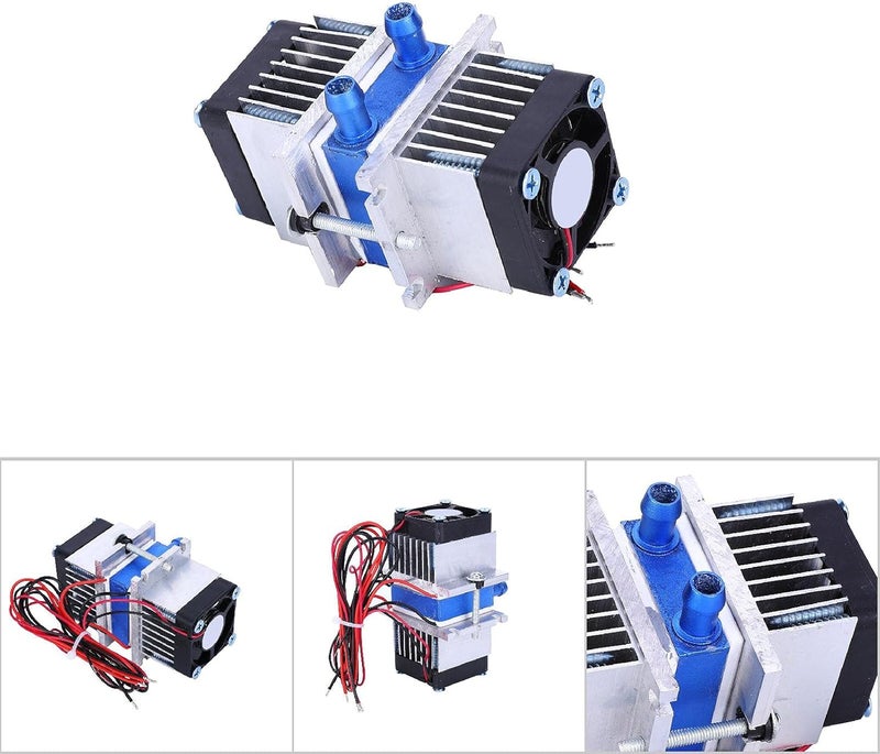 POCREATION Peltier Water Chiller DC12V Thermoelectric Cooling System - Dual Chip 144W Semiconductor TEC1-12706 Cooler (Single Unit) - Image 3